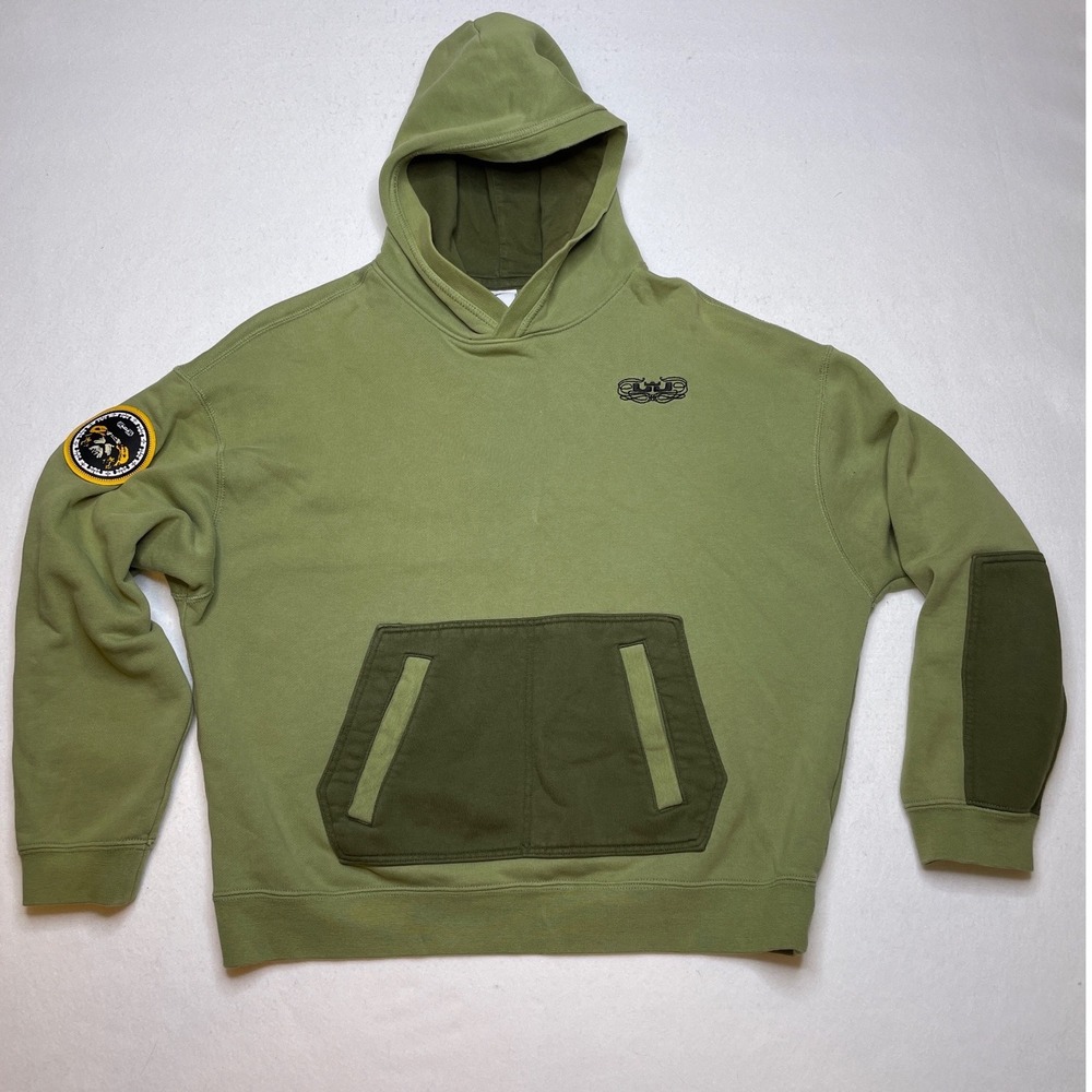Nike Mens Hoodie LeBron James Strive For Greatness XL Green